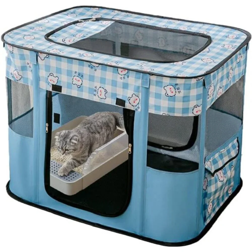 Portable Foldable Pet Playpen Collapsible Crates Kennel Playpen for Dog cat